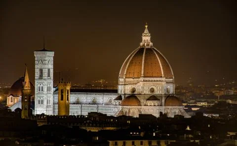 View of Duomo of Florence Stock Photos