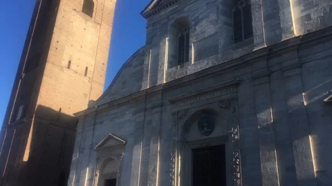 View of the Duomo in Turin Stock Footage 101376459