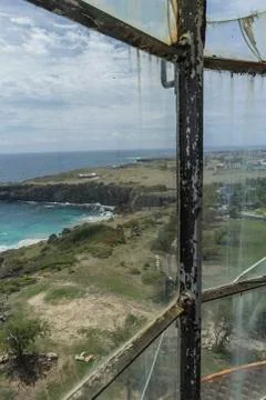 View from East Point Lighthouse Foto stock
