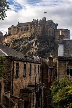 A view of Edinburgh Castle Stock-Fotos