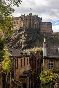 A view of Edinburgh Castle Stock-Fotos