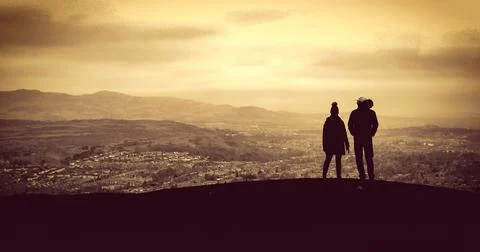 View of Edinburgh Foto stock