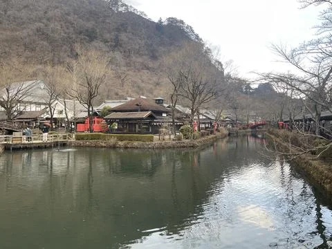 The view of Edo Wonderland Stock Photos