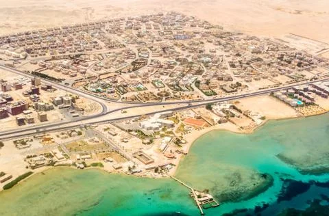 View Egypt Hurgada Foto stock