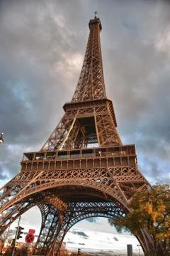 View of Eiffel Tower, Paris Stock Photos
