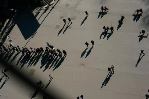 View from eiffel tower Stock Photos