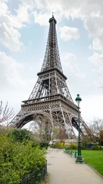 View of the eiffel tower Foto stock