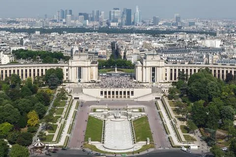 View from of Eiffel Tower Stock Photos
