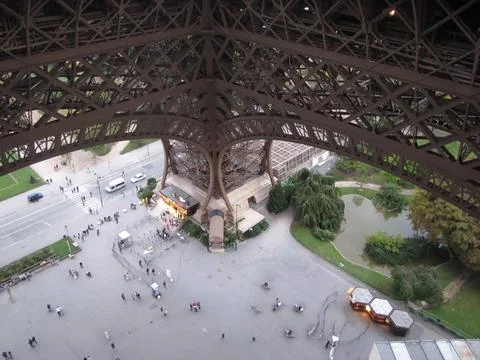 View from Eiffel Tower Stock Photos