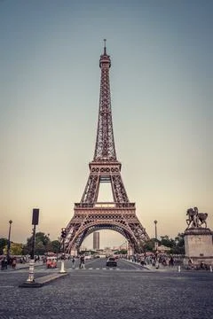 View on Eiffel Tower Stock Photos