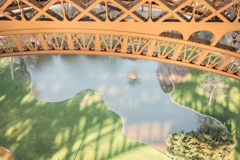 View from the Eiffel Tower in a sunny day in Paris 6 Stock Photos