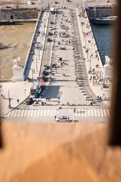 View from the Eiffel Tower in a sunny day in Paris 5 Stock Photos