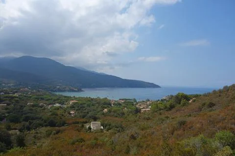 View of Elba Island Stock Photos