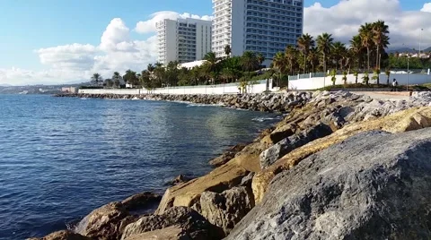 View of the embankment. Vídeos de archivo 57862960