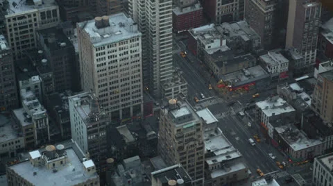 View from the Empire State Building, New York Stock Footage 24239627