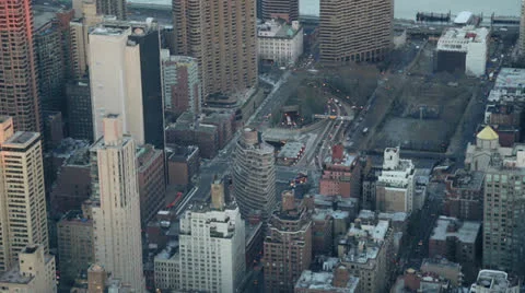 View from the Empire State Building, New York Stock Footage 24240231