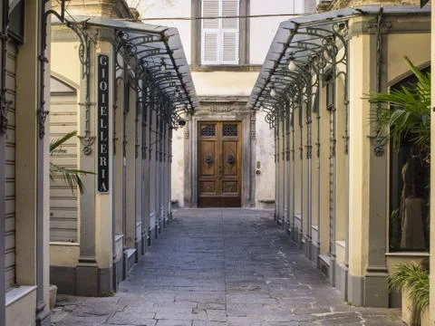 View of a empty lane Stock Photos