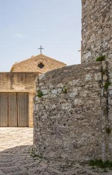 View of Erice Stock Photos