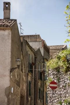 View of Erice Stock Photos
