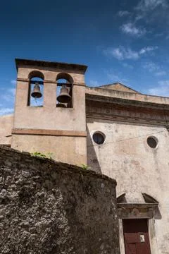 View of Erice Foto stock