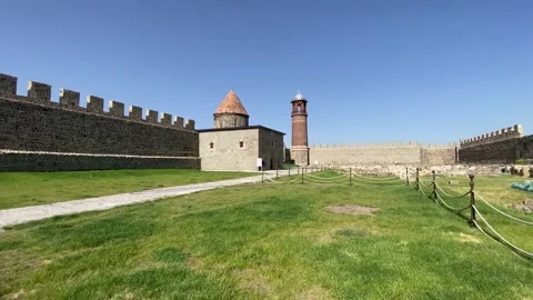 A view from Erzurum, Turkey. Stock Footage 280416161