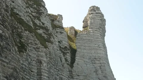 View of Etretat Stock Footage 173140608