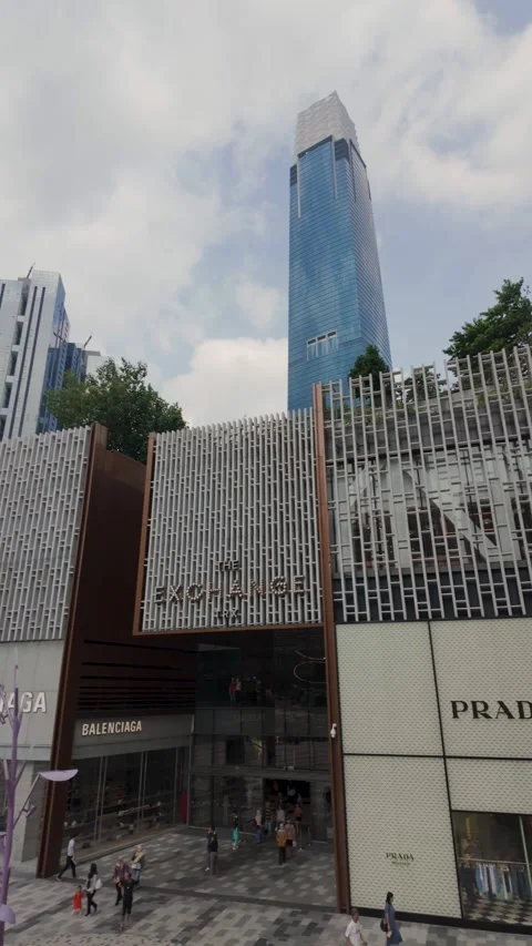 View of The Exchange TRX mall. 動画素材 276167075