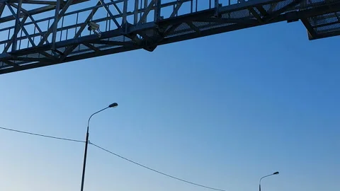 View of the expressway Stock Footage 199142137