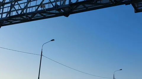 View of the expressway Stock Footage 199156000
