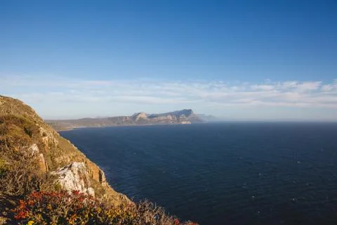 View of False Bay Foto stock