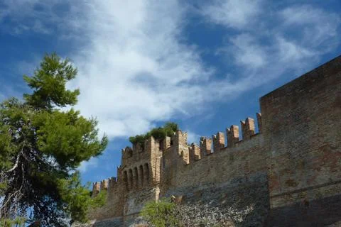 View from Fano Foto stock