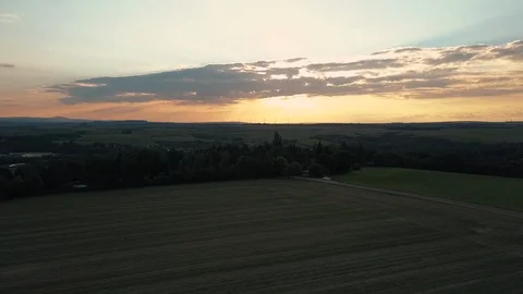 View of farm Stock Footage 94551403