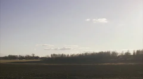 View of farming land Stock Footage 11338356