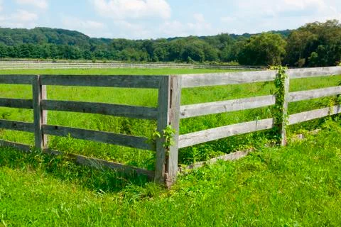 View of the farmland. Stock Photos