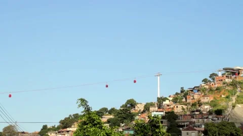 View of favelas in Complexo do Alemao Stock-Footage 51799839