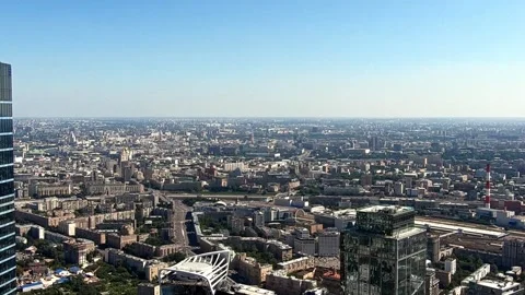 View from the Federation Tower Stock Footage 130315688