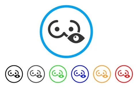 View Female Tits Rounded Icon Stock Illustration