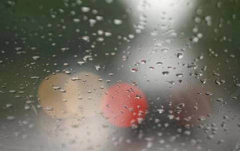 View feom the window Stock Photos