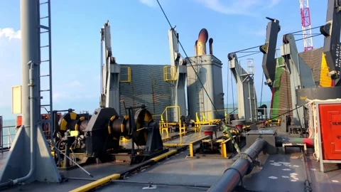 View on the ferry to Koh Samui.3 Stock Footage 152312213