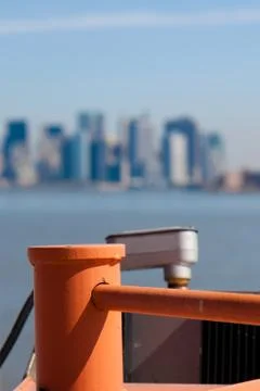 View from the ferry 库存照片