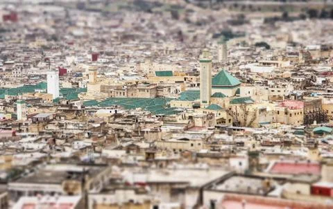 View of Fez 库存照片