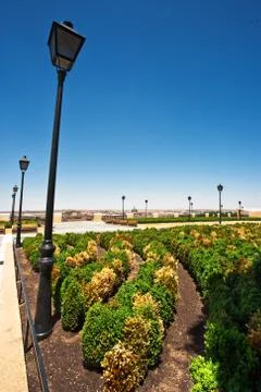 View on fields of andalusia Stock Photos