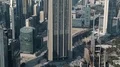 View on financial centre in Dubai downtown, United Arab Emirates HD Footage