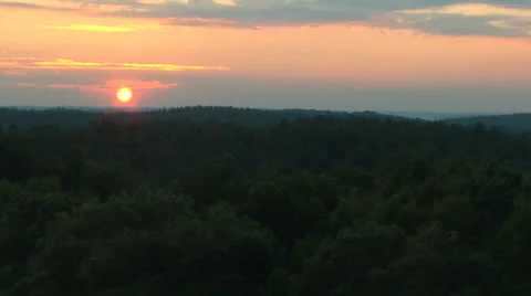 View from firetower 2 Stock Footage 26669796
