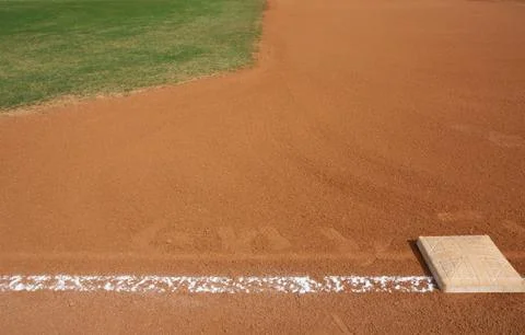 View from first base Stock Photos