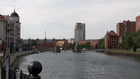 View  to Fish Village Complex and modern residential buildings. Video stock 110870134