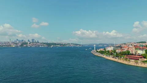 View a flag on a pole in. Stock Footage 284675170