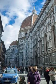 View from Florence Cathedral Stock Photos