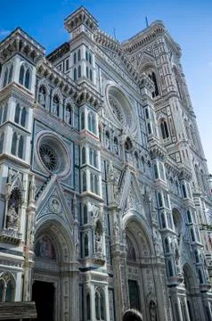 View from Florence Cathedral Stock Photos