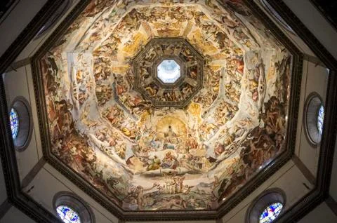 View from Florence Cathedral Stock Photos
